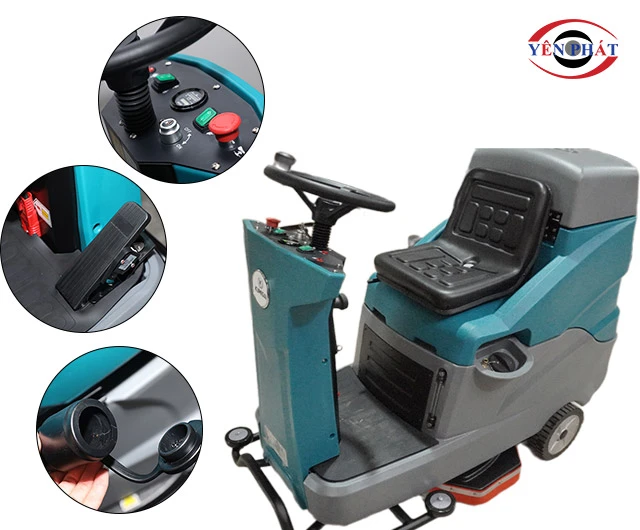 máy chà sàn Kumisai KMS 90B gọn gàng