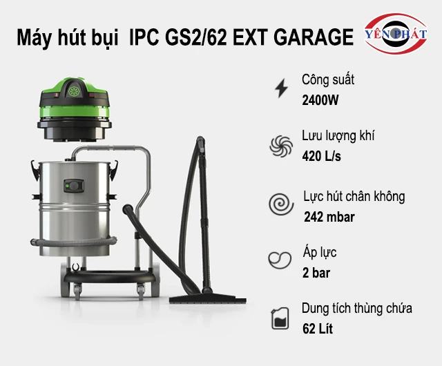 thông số của IPC GS2/62 EXT GARAGE