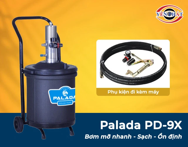 phụ kiện Máy bơm mỡ Palada PD-9X