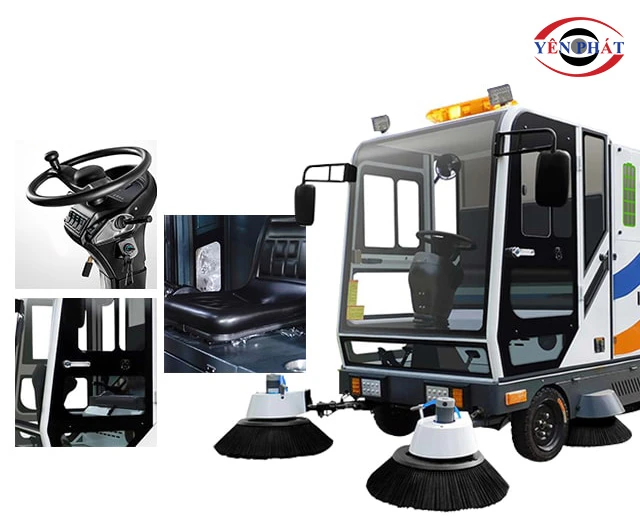 Thiết kế cabin ngồi lái tiện dụng