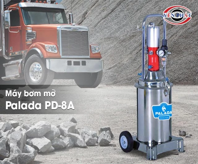 Máy bơm mỡ bò khí nén Palada PD-8A
