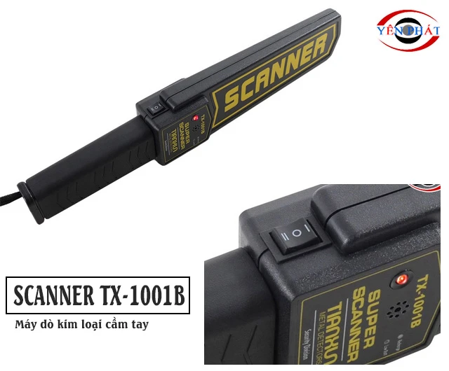 Thiết kế máy dò cầm tay Scanner TX-1001B