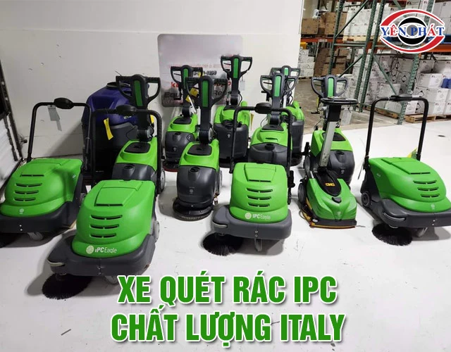 Xe quét rác IPC Italy
