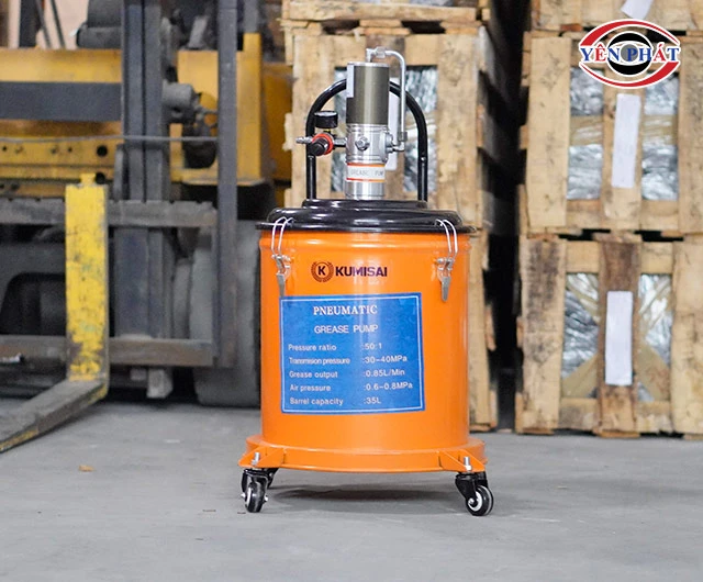 Cấu tạo máy bơm mỡ & Nguyên lý hoạt động chi tiết A- Z