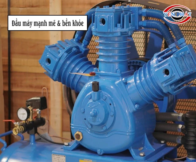 Đầu máy siêu khỏe, nạp cấp khí nén nhanh