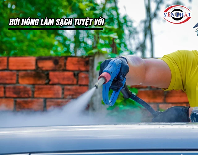Hiệu quả máy rửa xe hơi nước nóng Kumisai KMS-32