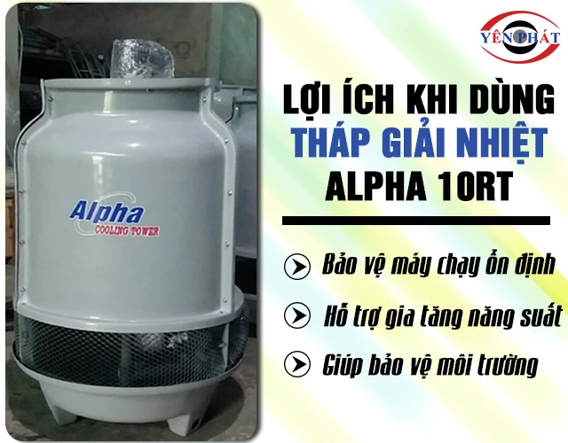 Lợi ích tháp giải nhiệt nước Alpha 10RT