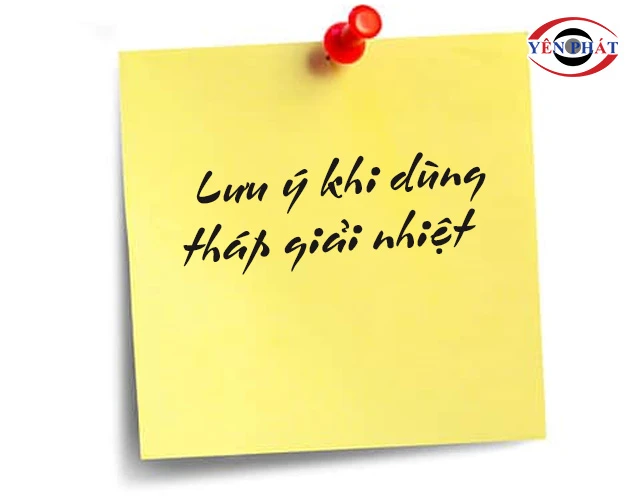 Lưu ý khi dùng tháp giải nhiệt TASHIN TSH-100~125