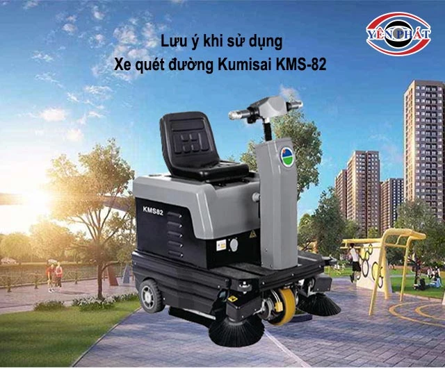 lưu ý khi sử dụng xe quét rác Kumisai KMS-82