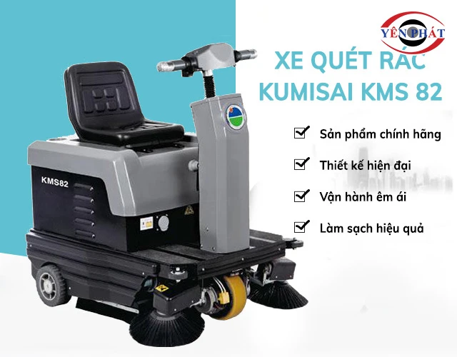 ưu điểm xe quét rác Kumisai KMS-82