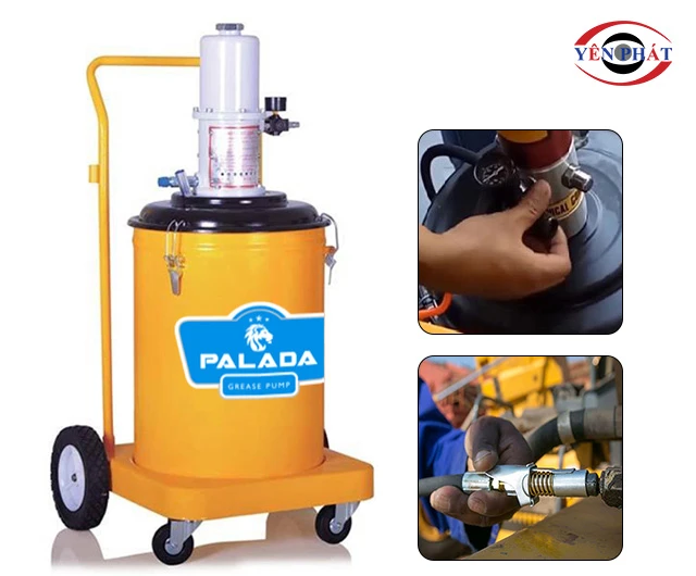 máy bơm mỡ Palada PD-75B dễ vận hành