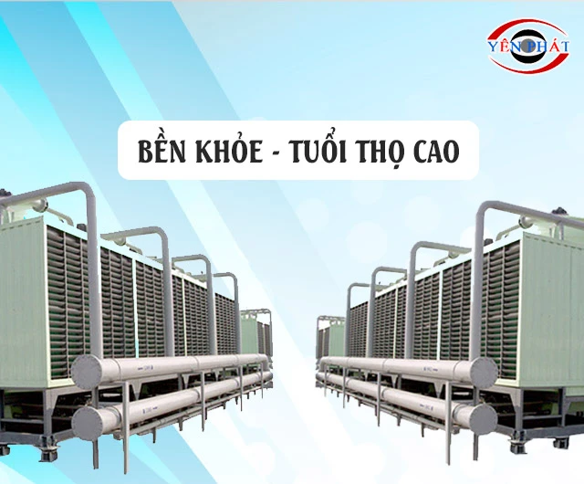 Độ bền tháp giải nhiệt TASHIN TSS 40RT