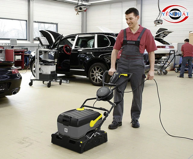 Thiết kế máy chà sàn Karcher BR 40/10 EP Adv