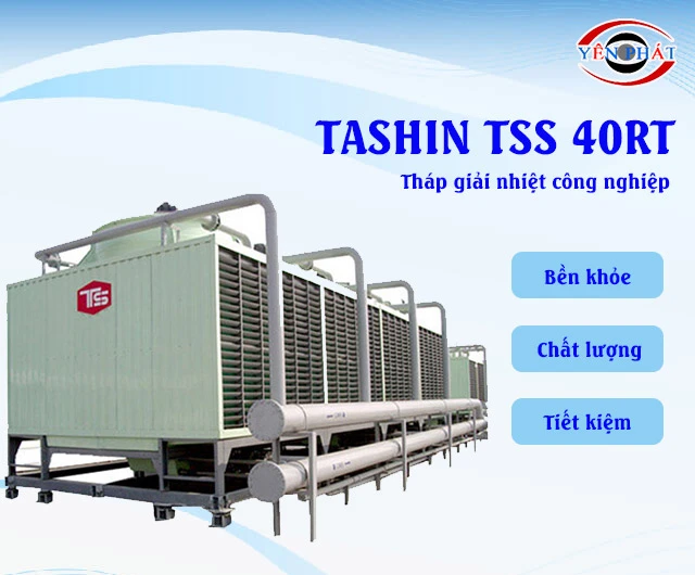 Thiết kế tháp giải nhiệt TASHIN TSS 40RT