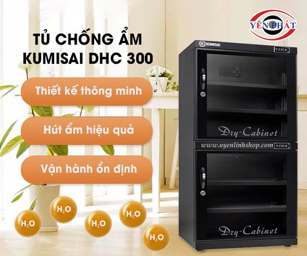 ưu điểm Tủ chống ẩm Kumisai DHC 300