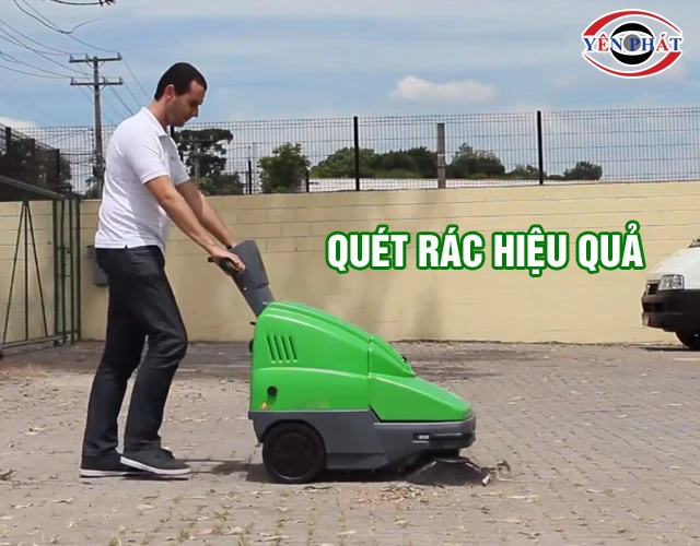 Xe quét rác IPC 505 ET hiệu quả cao
