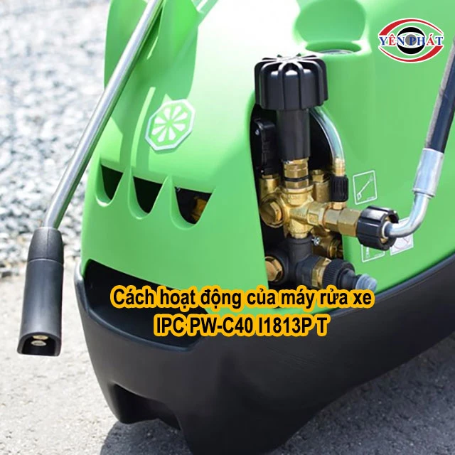 cách hoạt động của máy rửa xe IPC PW-C40 I1813P T