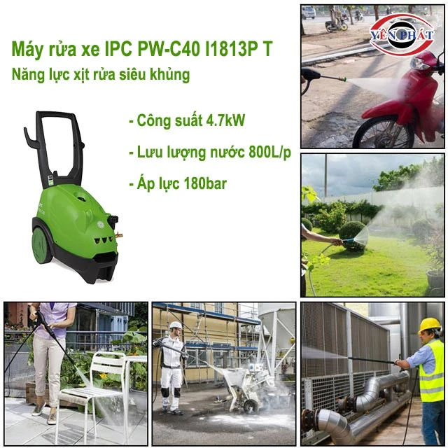 Máy rửa xe IPC PW-C40 I1813P T