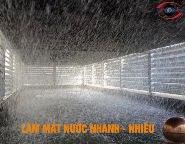 Tháp giải nhiệt công nghiệp TASHIN TSS 80RT làm mát nước nhanh