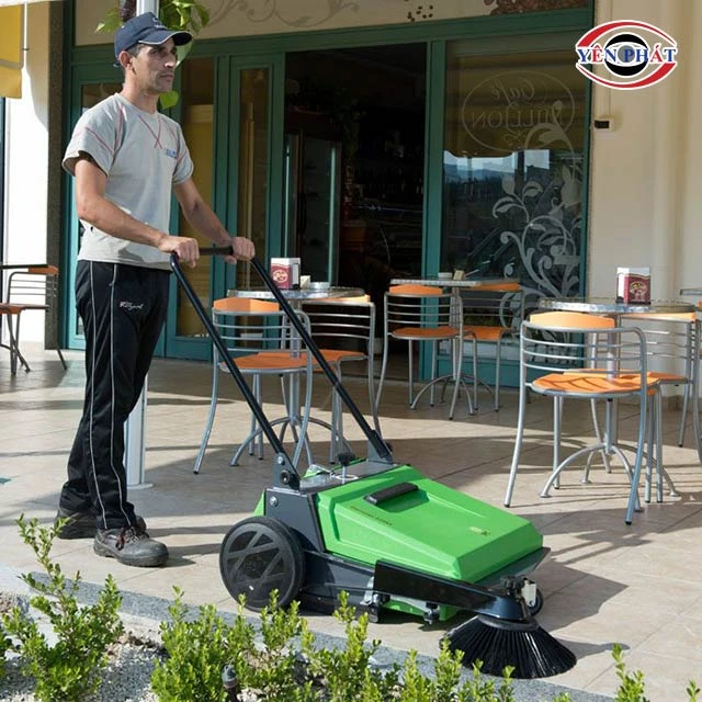 Cách dùng xe quét rác đẩy tay IPC 510 M