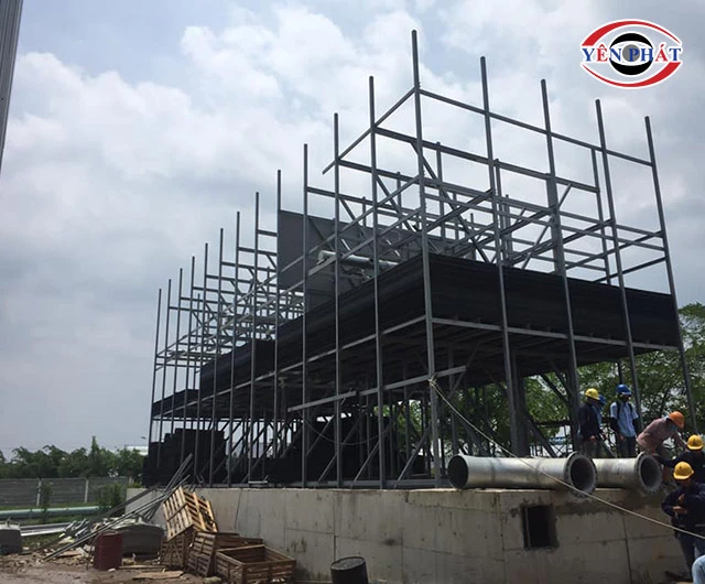 lắp đặt tháp giải nhiệt TASHIN TSS 200RT