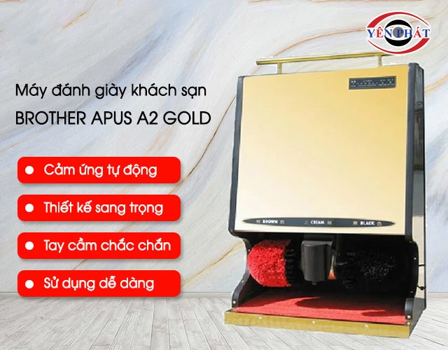 ưu điểm máy đánh giày Brother Apus A2 Gold