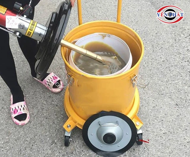 cách dùng máy bơm mỡ Kocu GZ-75B 