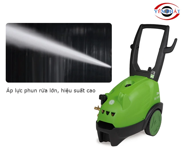 Áp lực phun rửa lớn, tiết kiệm điện nước