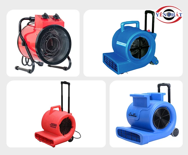 các mẫu quạt sấy thảm