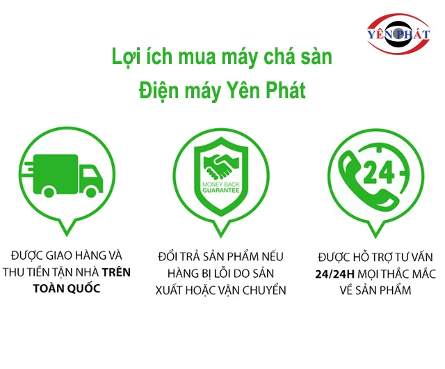 chính sách mua hàng tại yên Phát