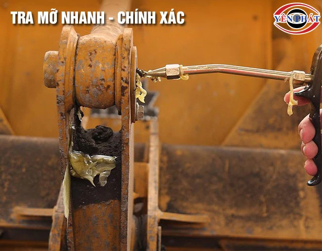 Máy bơm mỡ khí nén Kocu GZ-85B tra mỡ hiệu quả