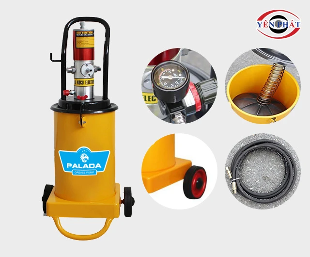 cấu tạo của Máy bơm mỡ Palada PD-3
