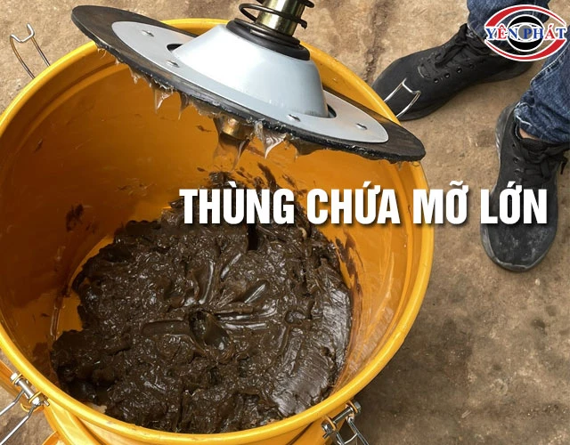Thùng chứa máy bơm mỡ khí nén Kocu GZ-85B
