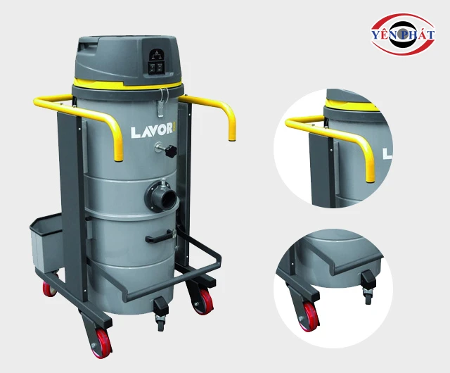 máy hút bụi Lavor SMX77 2-24 dê di chuyển