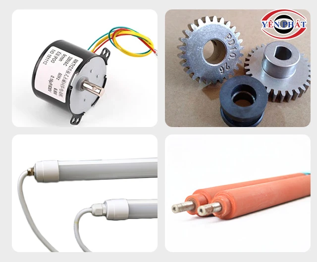 các phụ tùng máy ép plastic