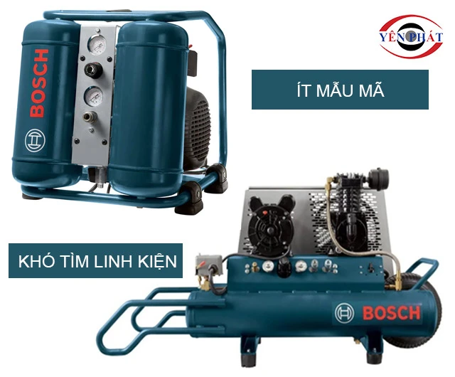 Hạn chế máy khí nén Bosch