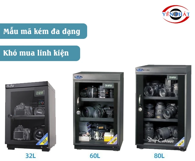 Mẫu mã kém đa dạng, khó mua linh kiện