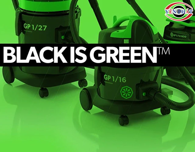 Máy hút bụi IPC dùng vật liệu tái chế