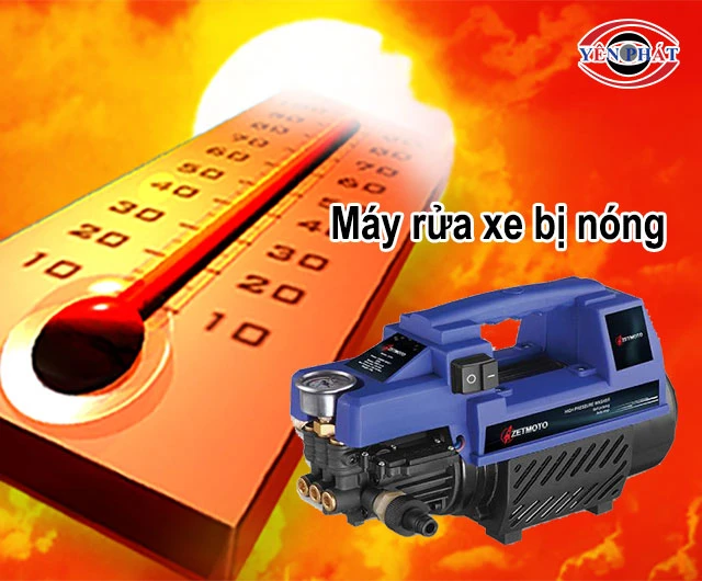 Máy Rửa Xe Bị Nóng: 6 Nguyên nhân & Cách xử lý nhanh