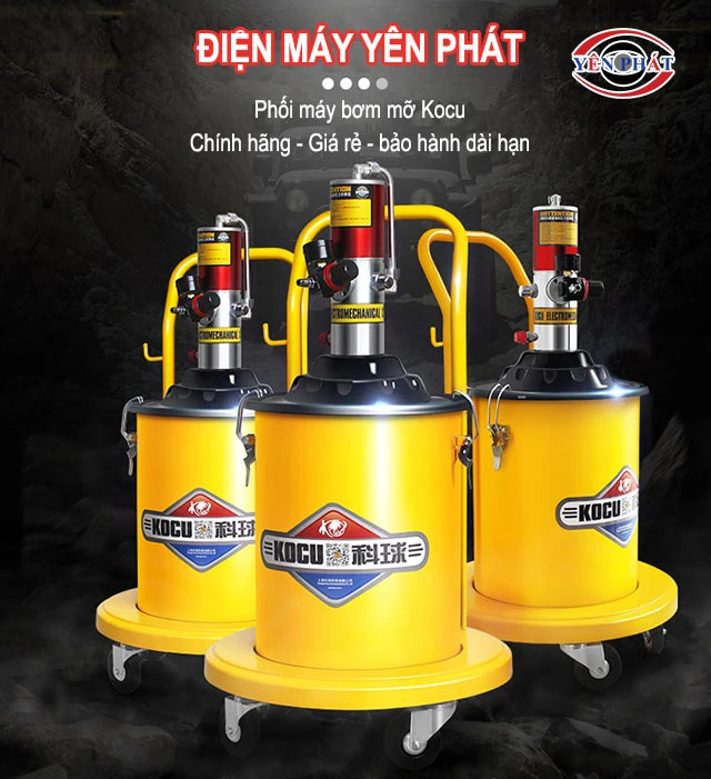 mua máy bơm mỡ Kocu tại yên Phát