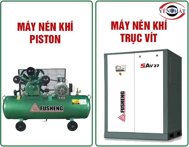 Các loại máy nén khí Fusheng