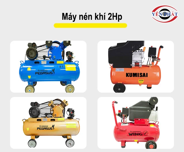 Bảng báo giá máy nén khí 2HP chính hãng - Nên mua ngay