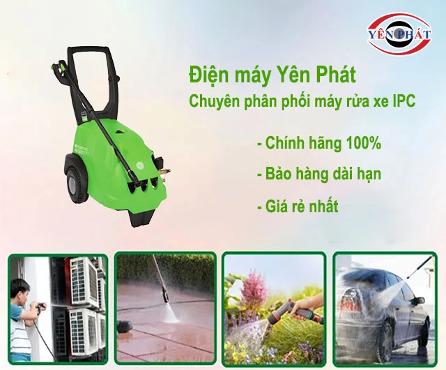 mua máy rửa xe IPC tại yên phát