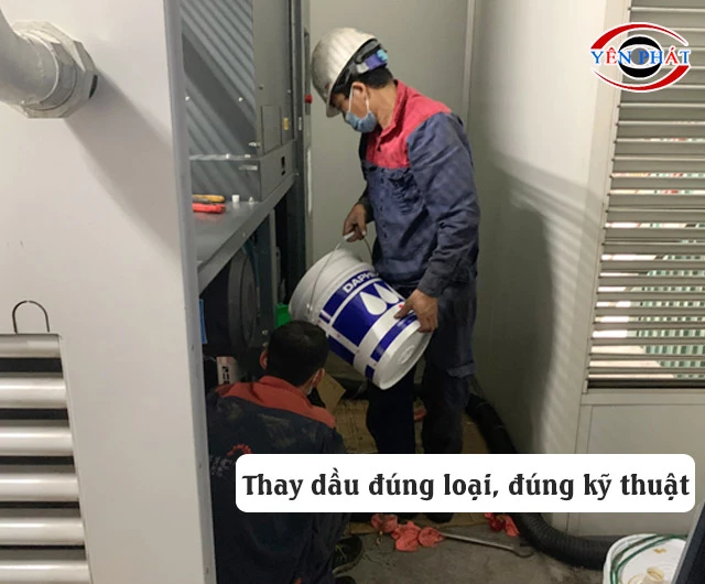 Thay dầu đúng lịch, đúng kỹ thuật