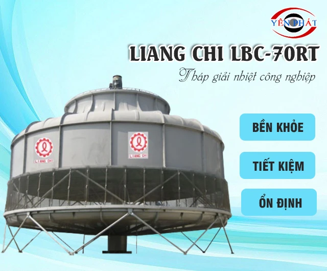 Giao diện tháp giải nhiệt nước Liang Chi LBC-70RT