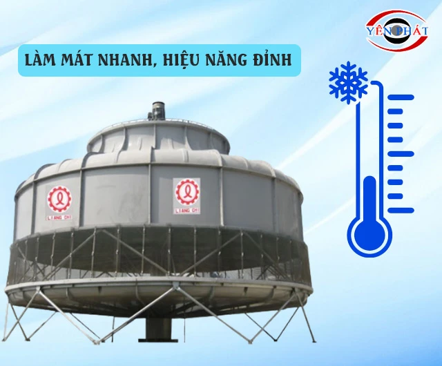 Làm mát nhanh, hiệu năng đỉnh