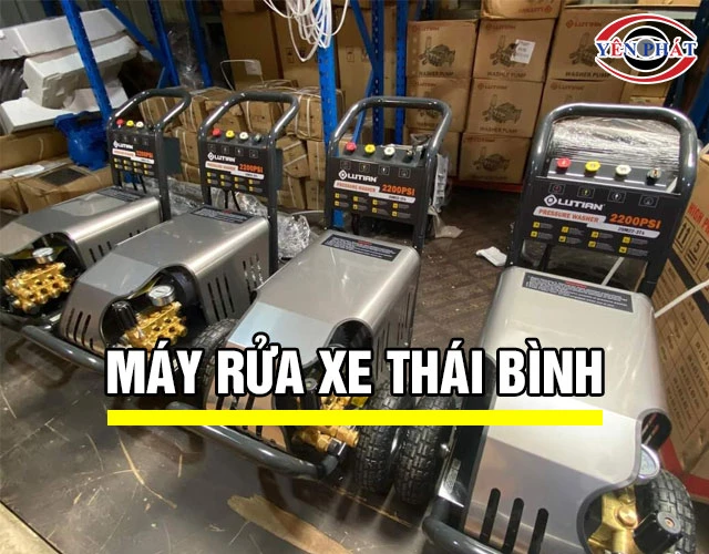 Mua máy rửa xe Thái Bình: Chính hãng, Chất lượng, Giá rẻ