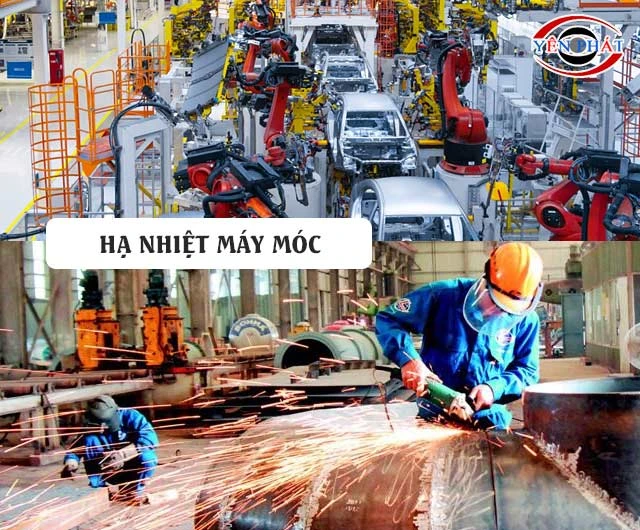 Hạ nhiệt máy móc nhanh chóng