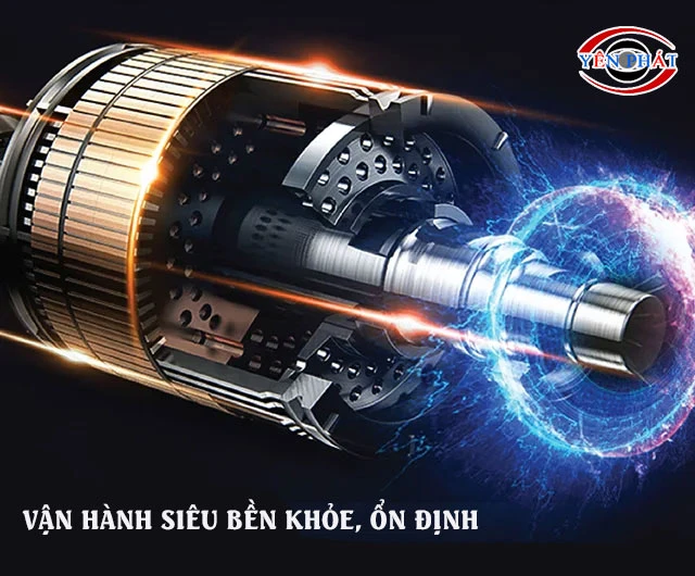 Vận hành siêu bền khỏe, ổn định