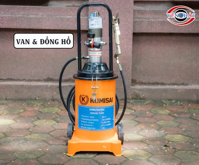 Van & đồng hồ máy bơm mỡ